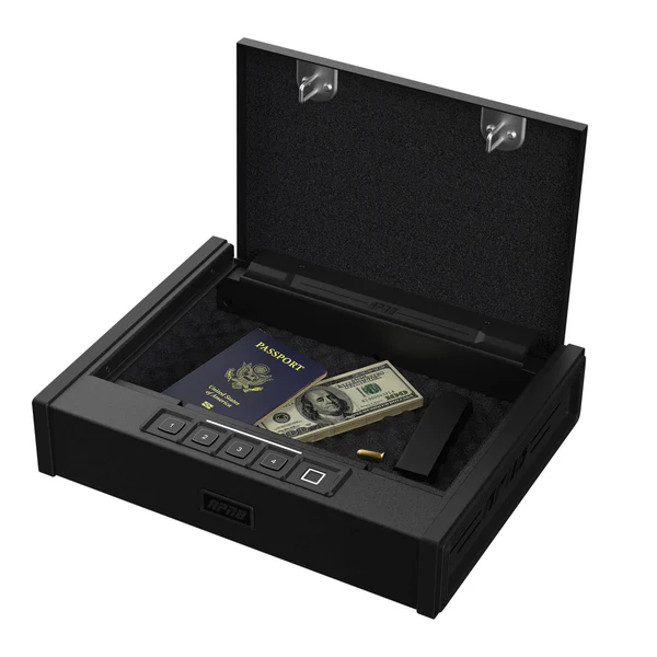 RPNB RP2005 Biometric Handgun Safe with Interior LED Light