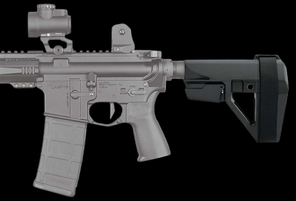 SB Tactical SBA5 Brace – 10.25 Length, AR-Platform Compatibility