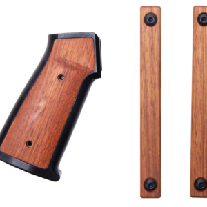 Sharps Bros. AR Grip – Brazilian Cherry & Aluminum Hybrid with M-LOK Panels