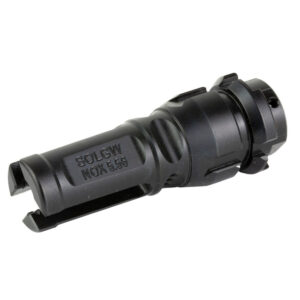 Sons of Liberty Gun Works NOX Flash Hider 5.56/.223, 1/2X28, Fits Dead Air Armament Suppressors and KeyMount Accessories, Includes Timing Shims