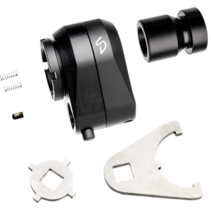 Stern Defense Rapid Attach AR Mini Buttstock Adapter – Black Aluminum/Steel