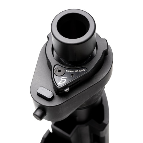 Stern Defense Rapid Attach AR Mini Buttstock Adapter – Black Aluminum/Steel