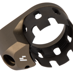 Strike AR Castle Nut and Extended End Plate Flat Dark Earth Anodized Steel