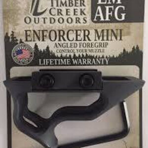 Timber Creek Enforcer Mini Angled Foregrip – Lightweight, Precision-Machined AR Upgrade