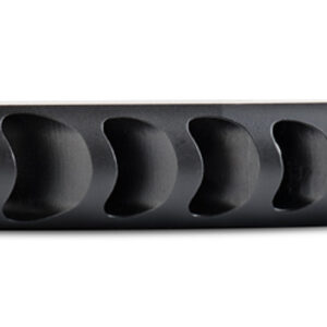 Ultradyne Apollo Muzzle Brake – 5.56/.223, AR-15, 1/2x28 Thread, Black 416 Stainless Steel