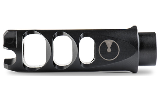 Ultradyne Mercury Muzzle Brake – 5.56mm/.223REM, 1/2x28 Thread | Stainless Steel