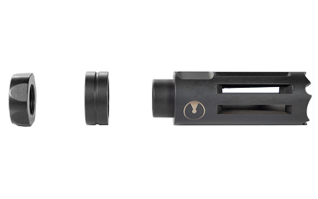 Ultradyne Nighthawk Flash Hider – AR-15, 5.56/.223, 1/2"x28 Thread, .875" OD, 416 Stainless Steel