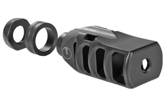 Ultradyne Pegasus Compensator Muzzle Brake – AR-15, 5.56/.223, 1/2"x28, 416 Stainless Steel