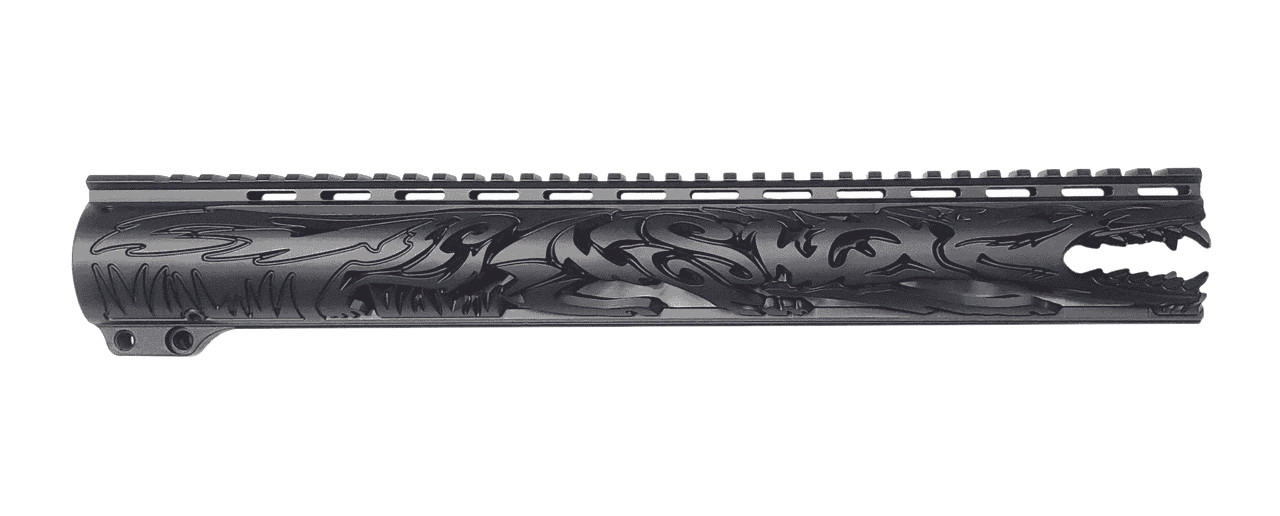 Unique-ARs Slim Timberwolf AR-15 Handguard – 12 Free-Float Aluminum Rail