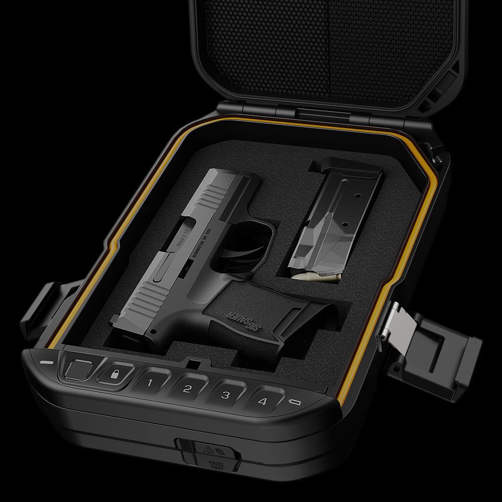 VAULTEK Sig Sauer Edition Biometric LifePod Weather Resistant Lockable Storage Case