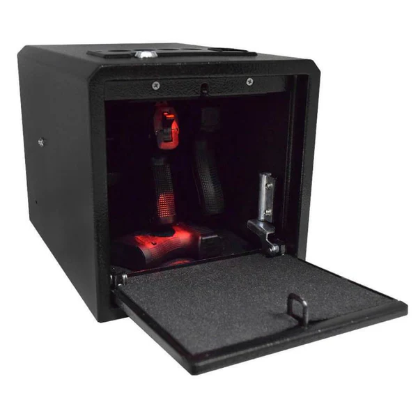 stealth biometric handgun hanger safe