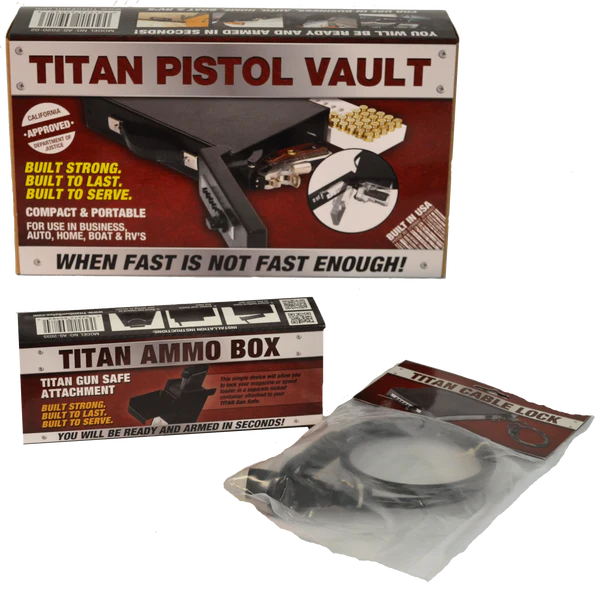 titan gun safe pistol vault